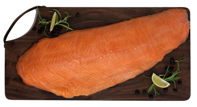 Laks røget forskåret Færøersk tørsaltet frost 